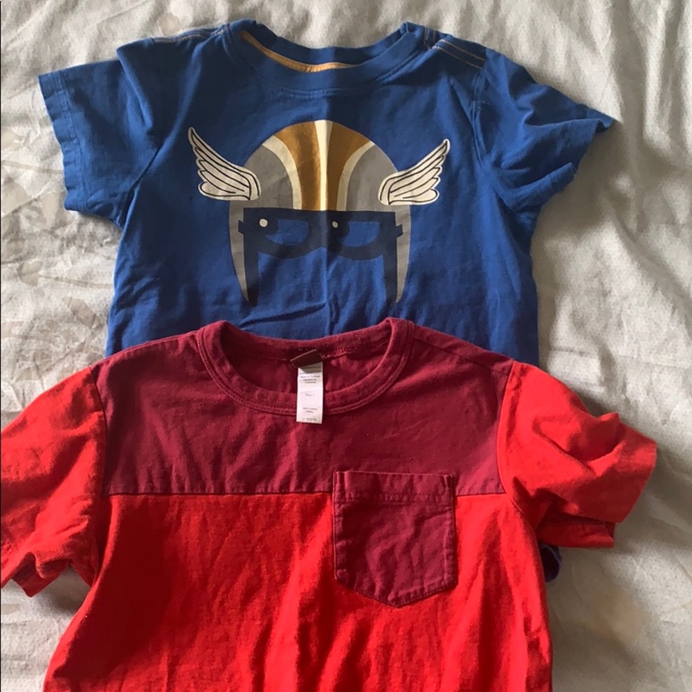 Tea shirts x 2